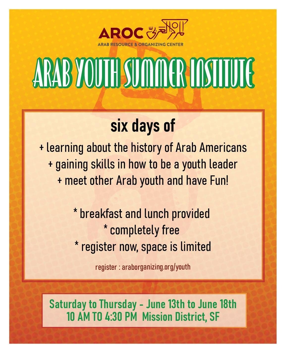 Arab Youth Summer Institute 2026
